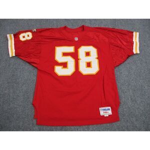 Derrick‎ Thomas Kansas City Chiefs Jersey Mens 48 Red NFL Wilson Pro Line
